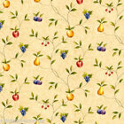 Dolls House Wallpaper 1/12Th 1/24Th Fruit Kitchen Beige Quality Paper #322