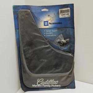 NOS GM Cadillac Splash Guards Mud Flaps Pair Front Rear 12497402 Vintage - Picture 1 of 5