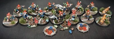 Gnome Blood Bowl Team: The Glimdwarrow Groundhogs painted Blood Bowl Warhammer - Image 1 of 3