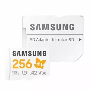 Samsung Pro Plus 256GB MicroSDXC Micro SD Memory Card 4K U3 V30 A2 180MB/s - Picture 1 of 6