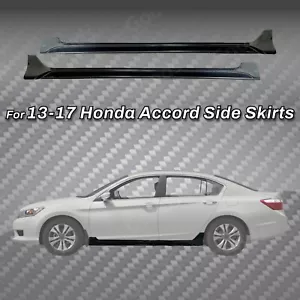 3D Mugen Style Under Body Style Side Extension Skirts Fits Honda Accord 13-17 - Picture 1 of 6