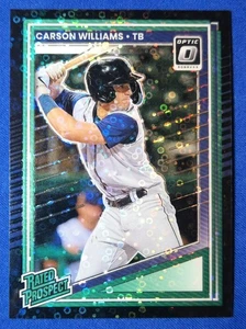 MLB - Carson Williams - Rated Prospect - Black Circles #135 - 2025 Donruss Optic - Picture 1 of 2