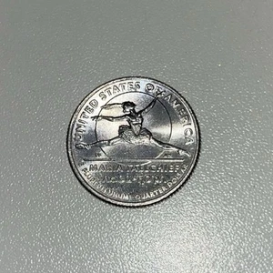 Rare Maria Tallchief “in Cod We Trust” Quarter Die Chip Errors - Picture 1 of 4