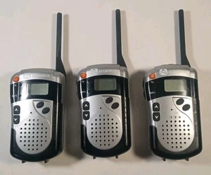 Audiovox FR240T Walkie Talkie 2 Way Radio Set of 3 Clip-on Family Radio Working - Picture 1 of 8