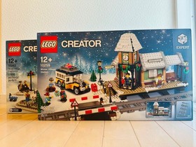 LEGO Creator Expert Winter Village 10263 Fire Station + 10259 Station - NEW F/S