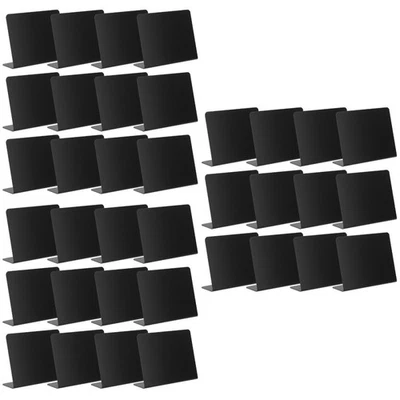  3 Pack Kreidetafel Klein Etiketten Kleine Tafelschilder Für Den Tisch - Bild 1 von 4