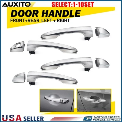 Full set Front Rear Chrome Exterior Door Handle for Hyundai Tucson 2016-21 4-40X - Image 1 of 4
