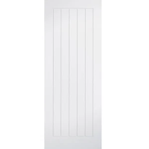 Branded White Primed Cottage Style Hollow Core Internal Door + UK Delivery - Picture 1 of 3