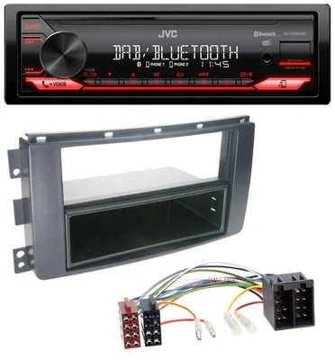JVC Bluetooth USB DAB MP3 Autoradio für Smart ForFour 454 ForTwo 451 ISO - Bild 1 von 4