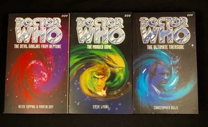 Lot 4 DOCTOR WHO Past Doctor Adventures PDAs #1-3 Paperback Books ~ VG - Bild 1 von 3