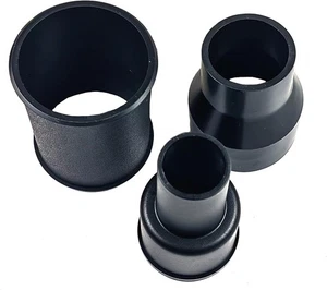 palart 3 Piece Vacuum Adapter Combo Kit Fits Wet Dry Cleaners Black - Foto 1 di 7