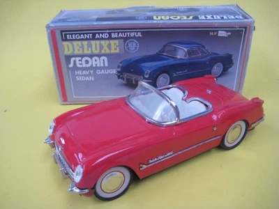 1953-55 Corvette tin toy car - Image 1 of 4