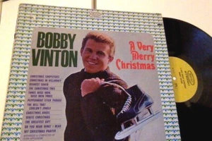 EX NM 1964 orig BOBBY VINTON A Very Merry Christmas lp 1st press Stereo PLAYS EX - Picture 1 of 12