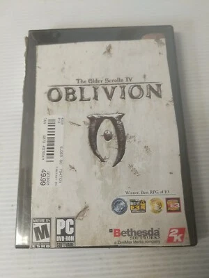 The Elder Scrolls IV Oblivion PC Game 2006 1 disc with Manual abd Map ~ #188 - Image 1 of 4