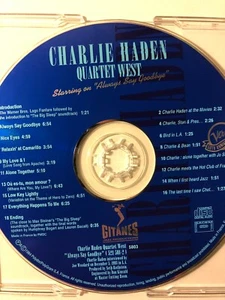 Charlie Haden Quartett West Starring On "Always Say  Goodbye" CD - Bild 1 von 2