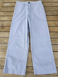 NEW Gap Kids Boy's Size 8 Pin Striped Dress Pants Slacks Blue Gray NWT - Picture 1 of 3