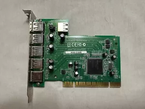 Adaptec 6 Port USB 2.0 PCI Card AUA-5100B - Picture 1 of 3
