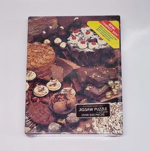 Indulge Thyself! Chocolate Desserts 500pc Jigsaw Puzzle Springbok 18"x23.5" - Picture 1 of 3
