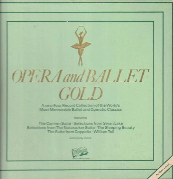 LP-BOX Bizet / Wagner / Tchaikovsky a.o. Opera And Ballet Gold HARDCOVERBOX - Bild 1 von 1