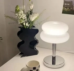 Bauhaus MCM Bedside/Accent Table Italian Macaron Lamp Retro Bedroom LED - Picture 1 of 6