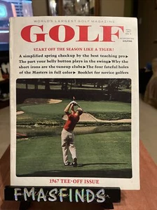 C1 1967 JACK NICKLAUS April GOLF Magazin 1967 ABSCHLAGAUSGABE - Bild 1 von 1