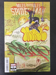 Miles Morales: Spider-Man #1 * Marvel 2022 * Del Mundo Graffiti Variante NM - Bild 1 von 1