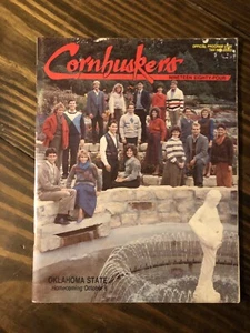 Programma calcio 1984 Nebraska Cornhuskers, vs Oklahoma State Cowboys - Foto 1 di 5