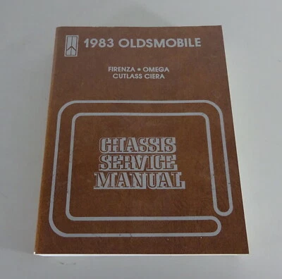 Officina Manuale Oldsmobile Firenza / Omega/Cutlass Ciera From 1983 - Immagine 1 di 4