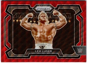 Lex Luger 2024 Panini Prizm WW Red Wave Prizm #33 WWE Legends - Foto 1 di 2
