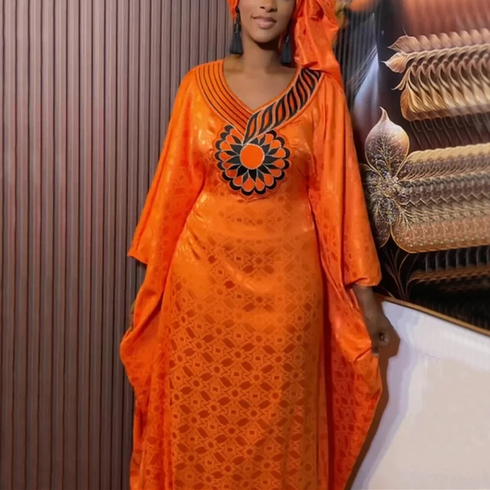 Hot African Dresses for Traditional Africa Clothing Outfits Gown Robe Long Dress - Image 1 of 4