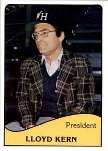 1979 West Haven Yankees TCMA #28 Lloyd Kern President - NM Baseball Card