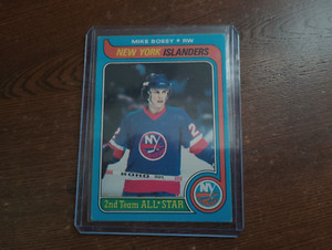 1979-80 OPC MIKE BOSSY HOCKEY CARD