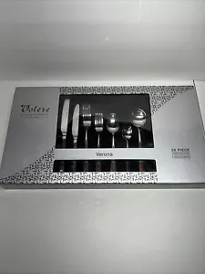 Volere Verona 56 Piece Cutlery Set 8 Person Table Setting - Picture 1 of 13