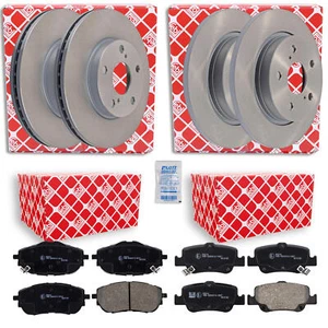 Febi Bremsscheiben + Beläge Vorne + Hinten passend für TOYOTA AURIS E18 1.2 - Bild 1 von 9