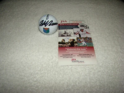 Retief Goosen Hand Signed Pinnacle Hall Of Fame Golf Ball JSA #CC82589 PGA - Image 1 of 4