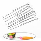 50 X Lure DIY Rotating Sequin Steel Wires Spinner Wire Fishing Bait Shafts New
