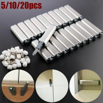 20x Push To Open System Damper Buffer Door Cabinets Drawer Hinges Heavier Catch - Image 1 of 4