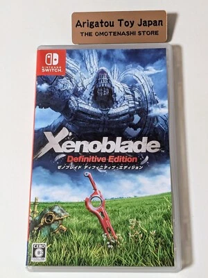 Xenoblade Chronicles Definitive Edition Nintendo Switch Action RPG w/Case JAPAN - Image 1 of 3