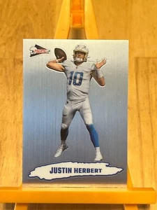 2022 PANINI ZENITH FOOTBALL JUSTIN HERBERT PACIFIC PRIZM INSERT #PAC-3 - Picture 1 of 2