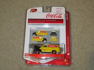 Johnny Lightning Coca-Cola Delivery Services 1950 50 Chevy Panel Delivery MOC - Picture 1 of 2