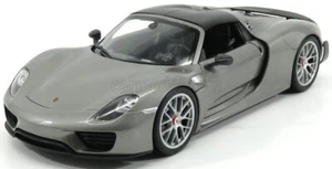 1/18 WELLY - PORSCHE - 918 SPYDER HARD-TOP CLOSED 2015 - CARBON ROOF WE18051WSGY - Foto 1 di 1