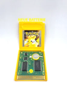 Pokemon Gelbe Edition Nintendo Gameboy *new Battery* ORIGINAL - Bild 1 von 2
