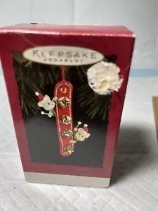 1994 Hallmark Keepsake Ornament Jingle Bell Band Ornament Mouse mice VTG - Picture 1 of 5