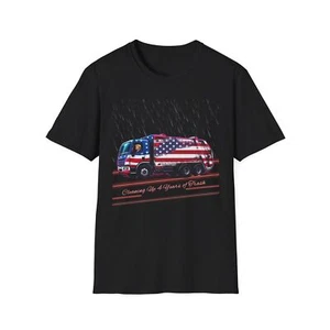 President Trump Taking Out The Garbage T-Shirt - Cleaning Up 4 Years of Trash - Picture 1 of 5