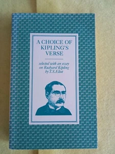 A Choice Of Verse by Rudyard Kipling Paperback Fiction Book - Picture 1 of 3