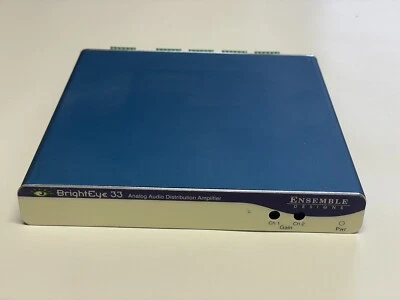 Ensemble Designs BrightEye 33 Analog Audio Distribution Amplifier Bright Eye  - Image 1 of 4