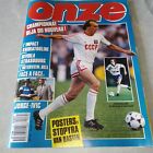 magazine vintage FOOTBALL – ONZE - # 152 – août 1988 – avec supplément