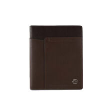 Men RFID wallet Piquadro Cary PU3691W82R slim holder for cards in brown leather