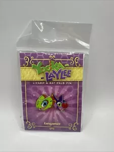 Yooka Laylee Emaille Pin Fangamer Playtonic 2019 Brandneu Versiegelt - Bild 1 von 2