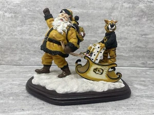 Missouri Tigers Santa Figurine Slavic Treasures Sleigh Christmas University NCAA - Bild 1 von 14